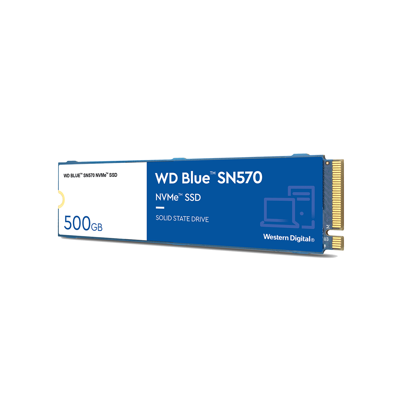 WD Blue SN570 NVMe SSD – 500 GB (Gen3)