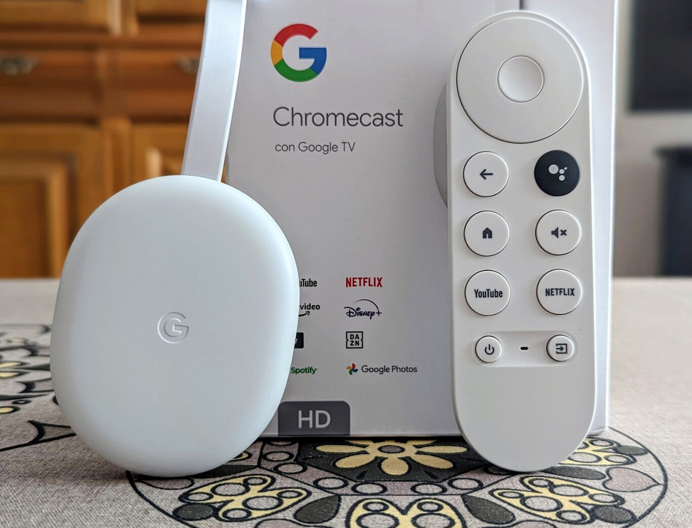 Chromecast con Google TV HD – Streaming Full HD con Asistente de Voz