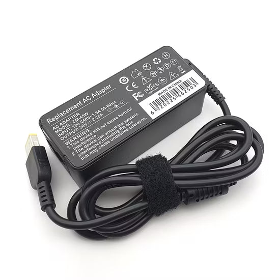 Adaptador de Corriente Lenovo 45W 20V 2.25A – Slim Tip