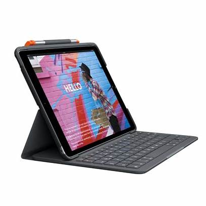 Logitech Slim Folio Teclado Funda para iPad 10,2″ (7.ª, 8.ª, 9.ª Gen)