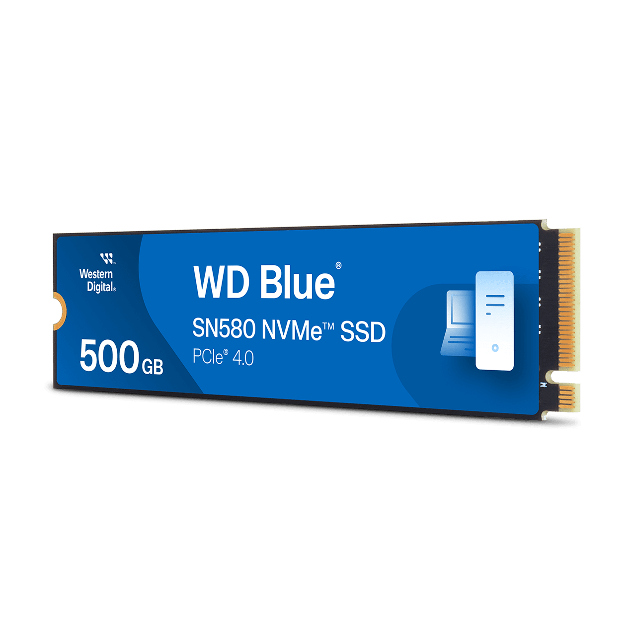 WD Blue SN580 NVMe SSD – 500 GB (PCIe Gen4)