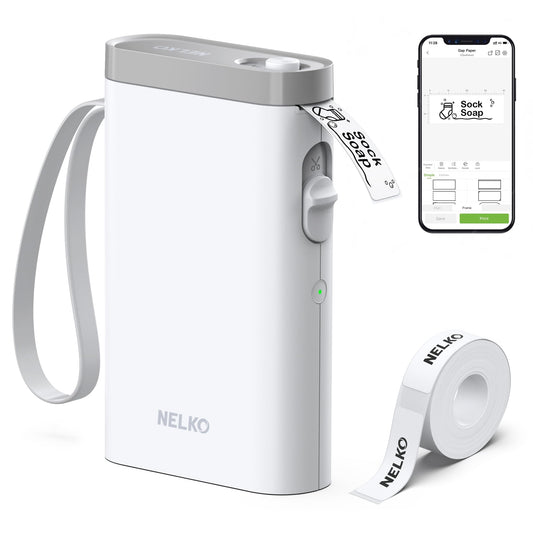 Nelko P21 – Etiquetadora Bluetooth Térmica Portátil