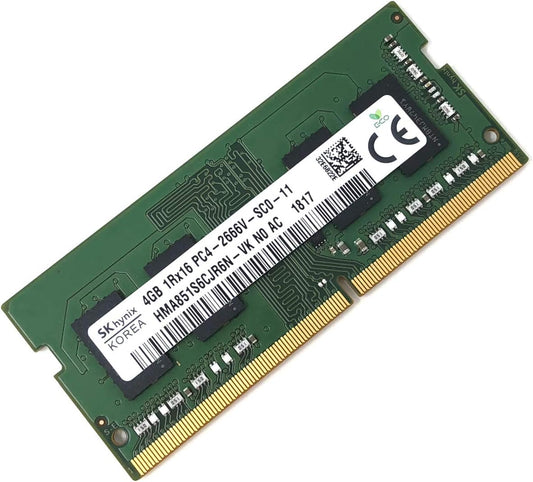 Memoria RAM SK Hynix DDR4 4 GB SODIMM – Upgrade eficiente para tu laptop