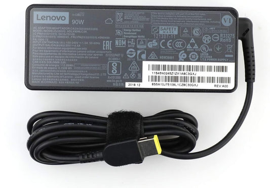 Adaptador de Corriente Lenovo 90W 20V – Punta Rectangular