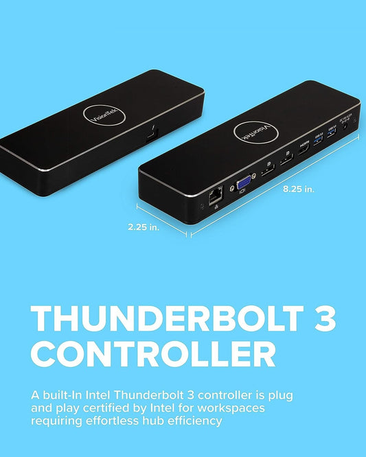 VisionTek VT5000 – Estación de Acoplamiento Thunderbolt 3 (Dock)