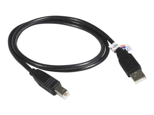 USB A a USB B Cable 2.0 – 10 ft / 3 m