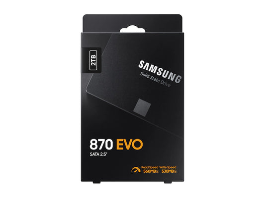 Samsung 870 EVO 2TB SSD SATA 2.5