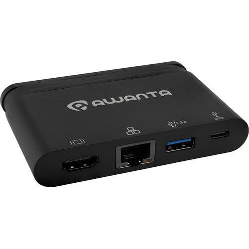 Adaptador Multipuerto USB-C Awanta AWA-7105BK – 4 en 1