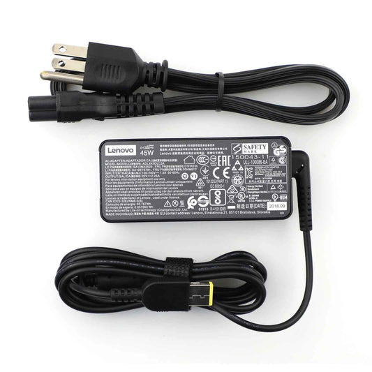 Adaptador de Corriente Lenovo 45W 20V 2.25A – Slim Tip