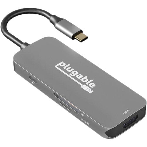 Plugable USB-C 7-en-1 Multi-Function Hub