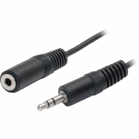 Cable de Audio 3.3 ft (1 m) – 3.5 mm Macho a 3.5 mm Hembra